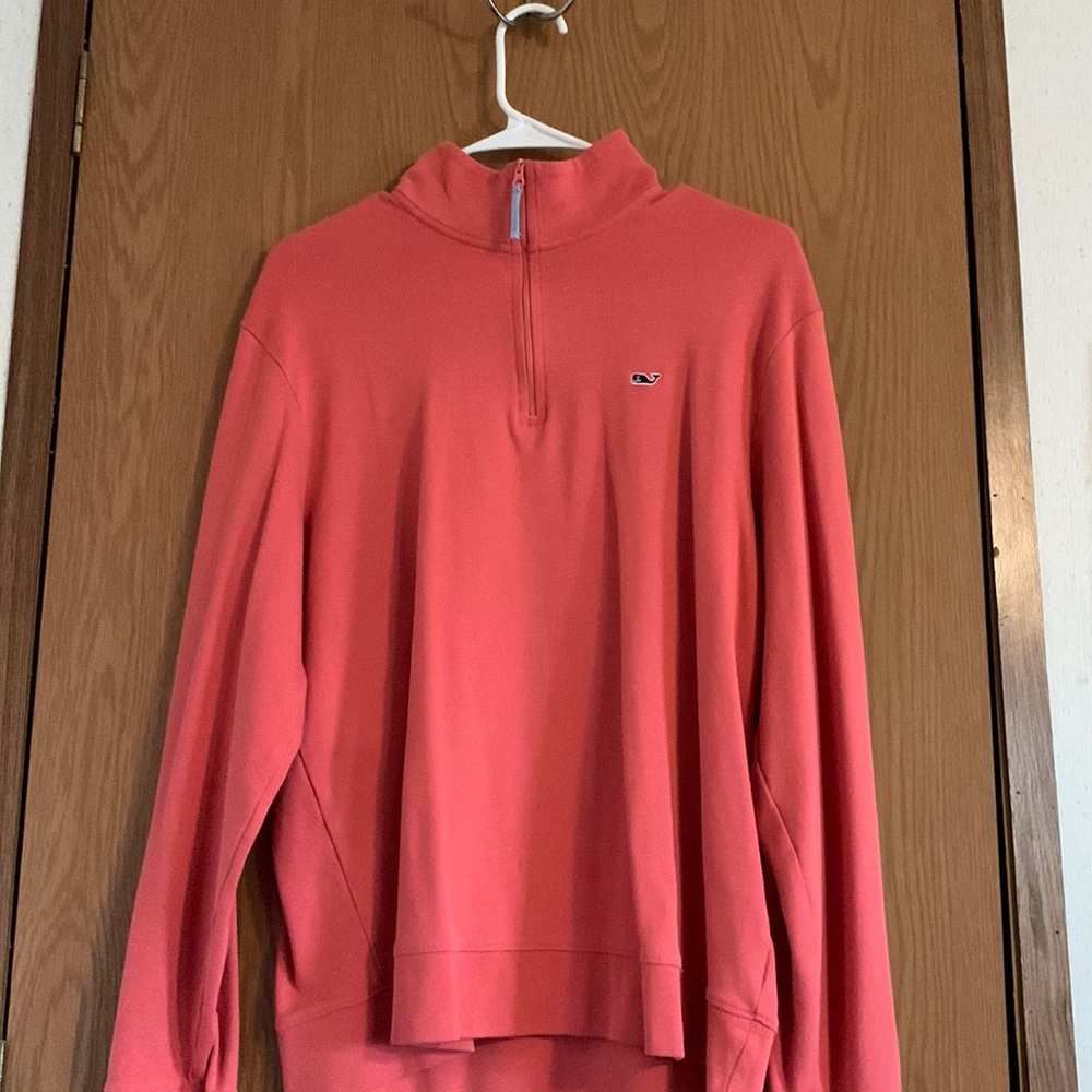 Vineyard Vines Coral Pullover
